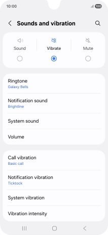 Press Notification sound.