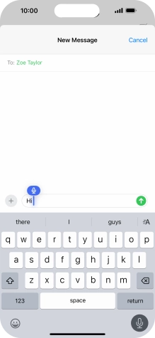 Press the microphone icon to end dictation. Press the microphone icon to end dictation.