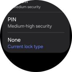 Press None.