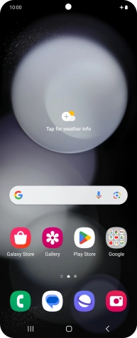 The flight mode icon shows that flight mode is turned on. The flight mode icon shows that flight mode is turned on.