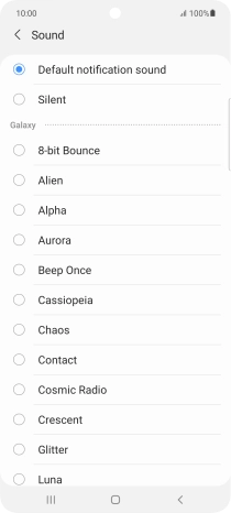 Press the required message tones to hear them.