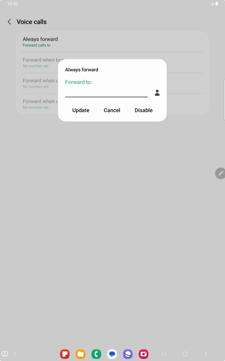 Press Disable.