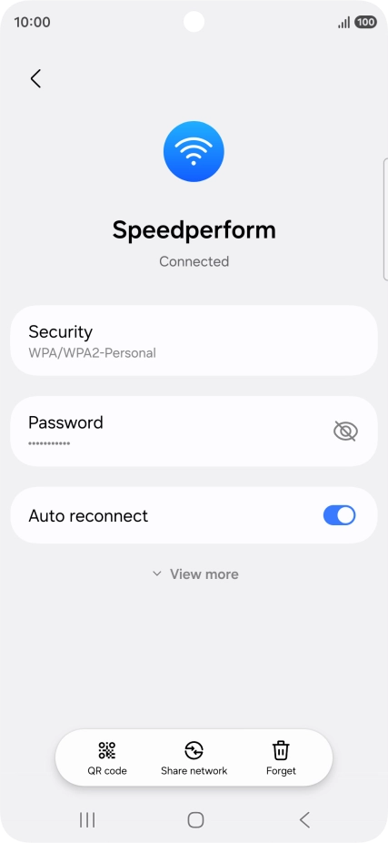 Press QR code. Press QR code.