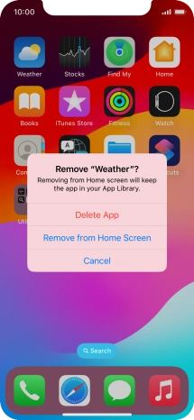 Press Delete App. Press Delete App.