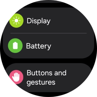 Press Display.