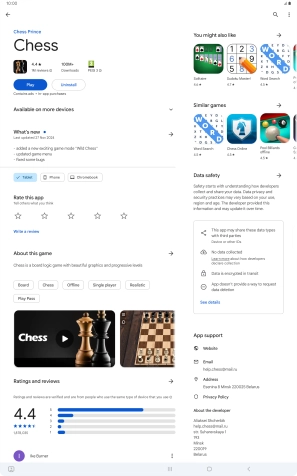 Press Uninstall.