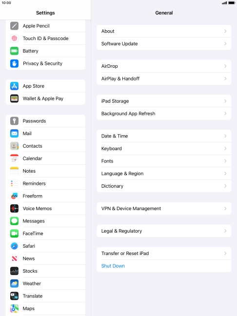Press Touch ID & Passcode. Press Touch ID & Passcode.