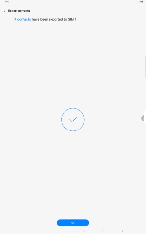 Press OK. Press OK.