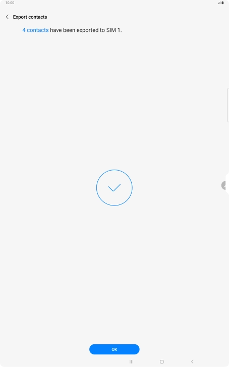 Press OK. Press OK.