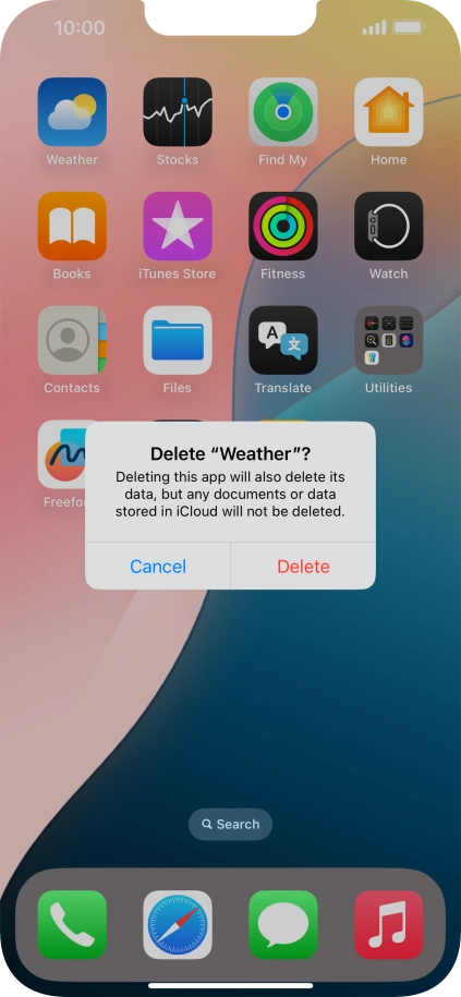 Press Delete.