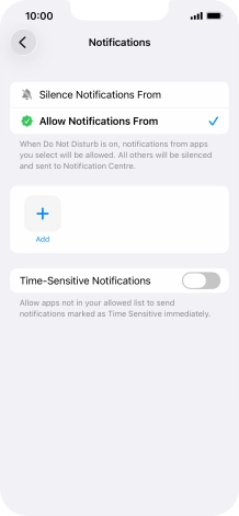 Press the indicator next to Press the indicator next to