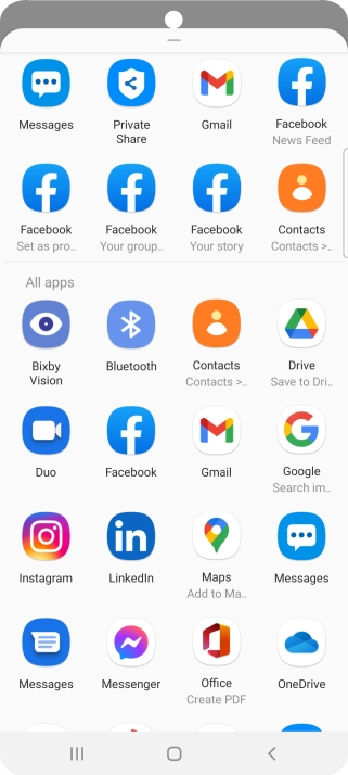 Press Gmail. Press Gmail.
