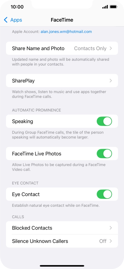 Press SharePlay.