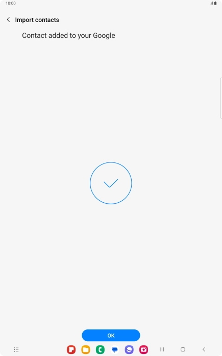 Press OK.