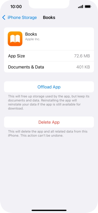 Press Offload App.