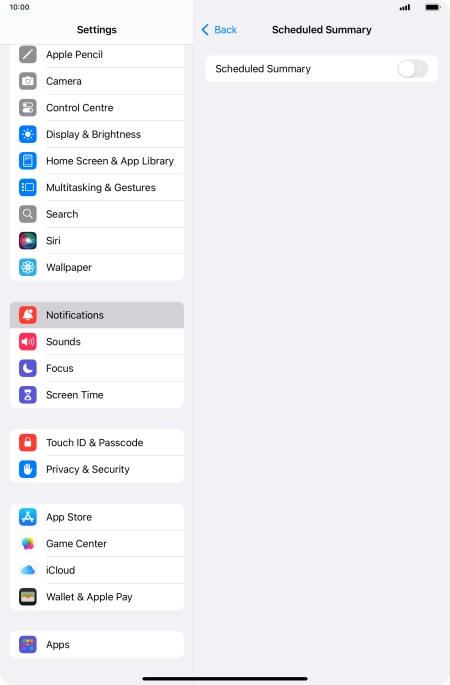 Press the indicator next to Press the indicator next to