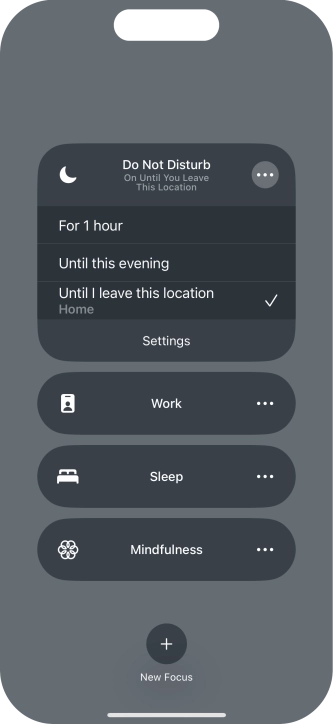 Slide your finger upwards starting from the bottom of the screen to return to the home screen.