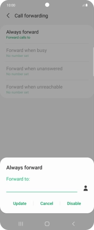 Press Disable.