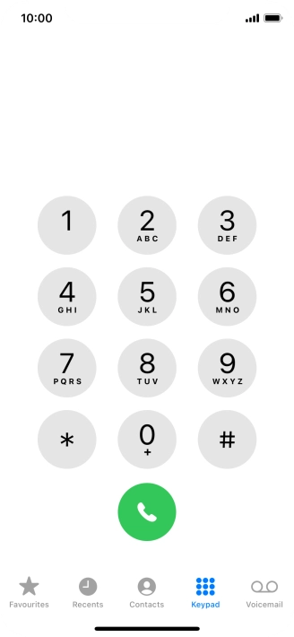 Press Recents.
