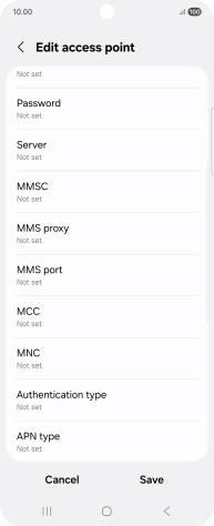 Press MCC.