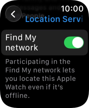 Press the Digital Crown several times to return to standby mode.