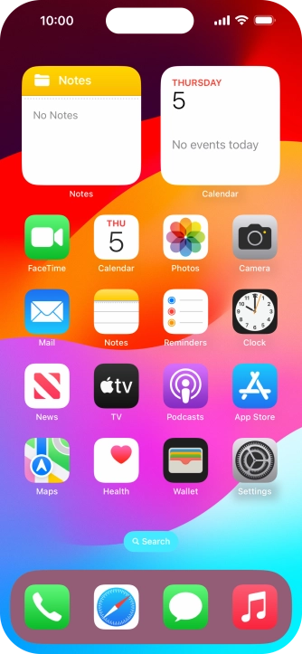 The Wi-Fi icon shows that your phone is connected to a Wi-Fi network.