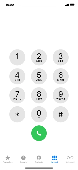 Press Recents.
