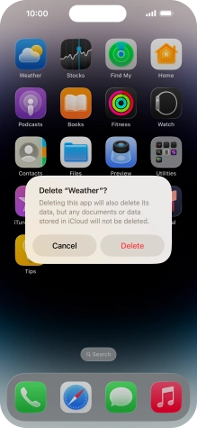 Press Delete.