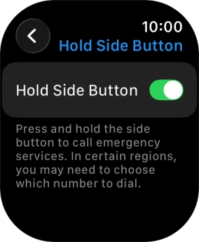 Press the indicator next to Press the indicator next to