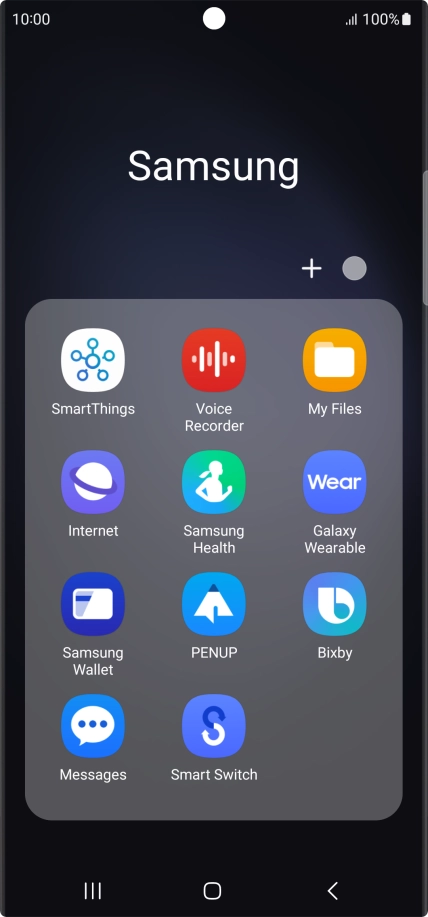 Press Bixby.