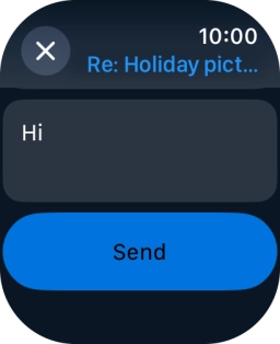 Press Send. Press Send.
