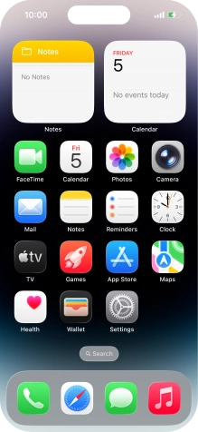 When the battery charging icon is displayed, the battery is charging.