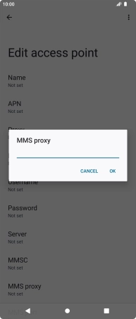 Key in 212.183.137.012 and press OK. Key in 212.183.137.012 and press OK.