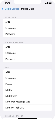 Press APN and key in wap.vodafone.co.uk.