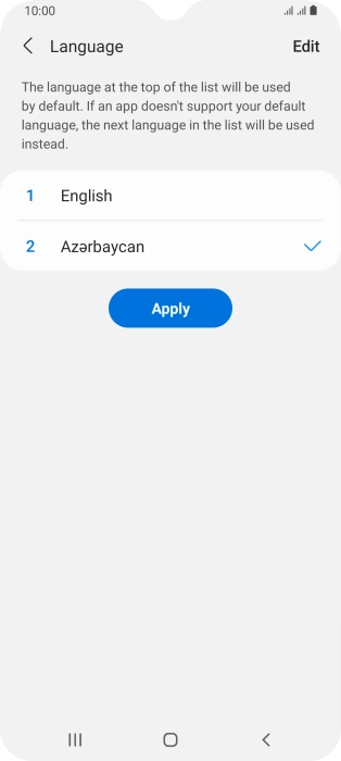 Press Apply. Press Apply.