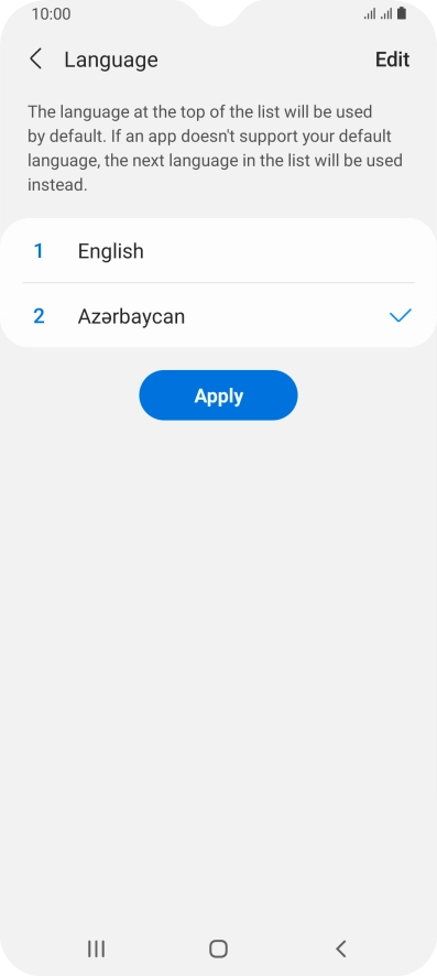 Press Apply. Press Apply.