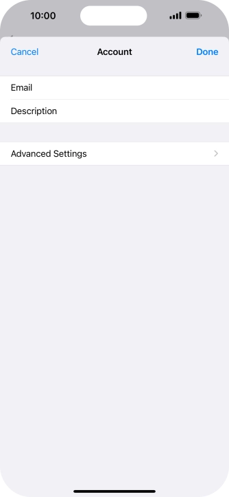 Press Advanced Settings. Press Advanced Settings.