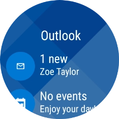 Press the email message icon. Press the email message icon.
