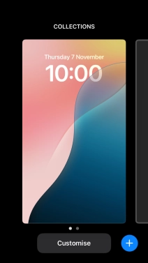 Press the add icon.
