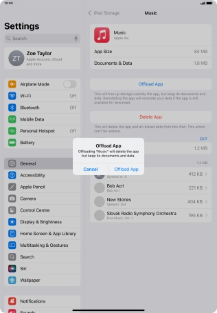 Press Offload App. Press Offload App.