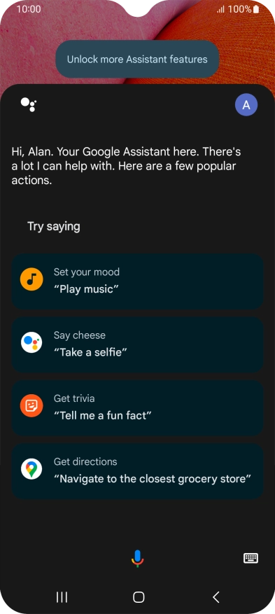 Wait, until this screen is displayed.