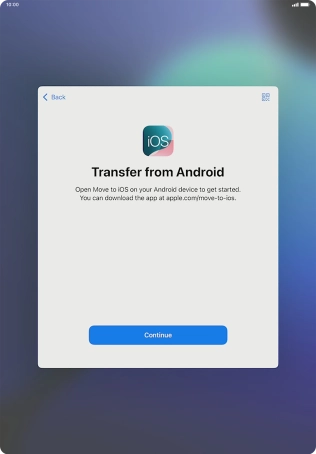 To transfer content to your tablet, you need to install the app To transfer content to your tablet, you need to install the app