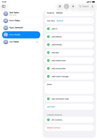Press link contacts.... Press link contacts....