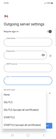 Press None.