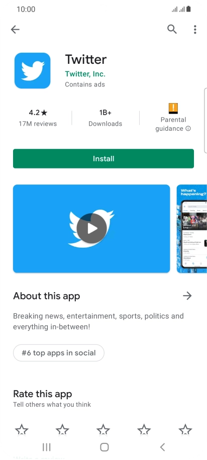 Press Install and follow the instructions on the screen to install the app. Press Install and follow the instructions on the screen to install the app.
