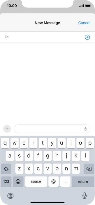 Press To: and key in the first letters of the recipient's name. Press To: and key in the first letters of the recipient's name.