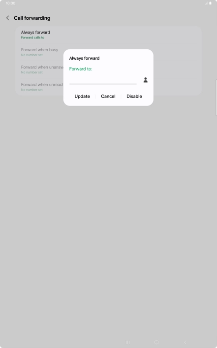Press Disable. Press Disable.