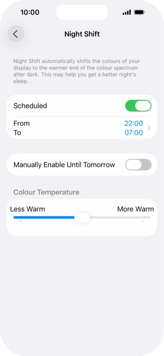 Press the indicator next to Press the indicator next to