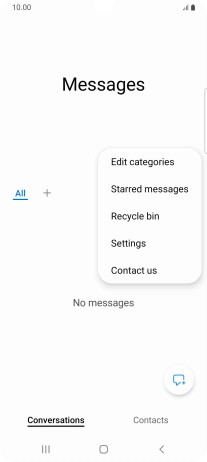 Press Settings. Press Settings.