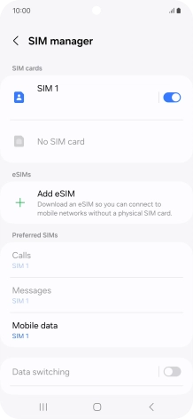 Press Add eSIM.